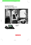 Operating Instructions ISDN-Telephone Integral