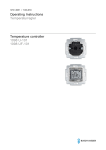 Operating Instructions Temperaturregler Temperature controller