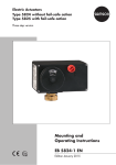 Mounting and Operating Instructions EB 5824-1