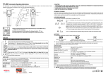 TFI-250Thermometer Operating Instructions