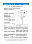 Operating instructions