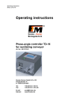 Operating instructions - Fimotec