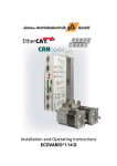 Installation and Operating Instructions ECOVARIO®114 D