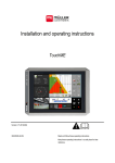 Installation and operating instructions