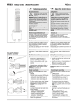 RTS03 Einbau-Sender Build-In Transmitter Operating Instructions