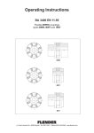 Operating Instructions BA 3400 EN 11.95