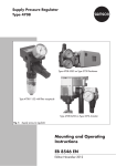 Mounting and Operating Instructions EB 8546 EN