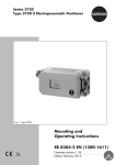 Mounting and Operating Instructions EB 8384-2