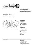 Betriebsanleitung Operating instructions