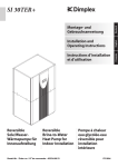 Installation Instructions and Operating Instructions SI