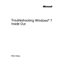 Troubleshooting Windows 7 inside out : [the ultimate, in