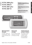 Operating instructions for users WPM 2006 plus, WPM