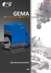 GEMA Operating Instructions - KW