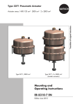 Mounting and Operating Instructions EB 8310-7