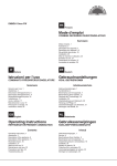 Gebrauchsanleitungen Operating Instructions Mode d