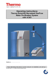 Barnstead GenPure Water Purification System