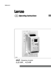 0.25 kW… 4.0 kW Operating Instructions