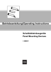 Betriebsanleitung/Operating Instructions