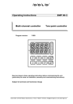 Operating Instructions DMP 96 C Multi-channel