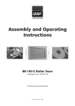 Assembly and Operating Instructions