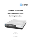 UltiMate 3000 SRD-3x00 Solvent Rack Operating Instructions, Rev