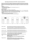 Operating Instructions for the ENGL Custom Footswitch Z-5