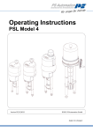 Operating Instructions