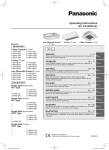 Operating Instructions Air Conditioner