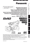 Operating Instructions/ Bedienungsanleitung Mode d