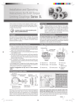 Installation and Operating Instructions for R+W