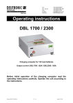 Operating instructions DBL 1700 / 2300