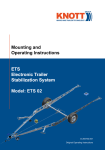 Mounting and Operating Instructions ETS Electronic