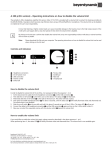 A 200 p (EU version) – Operating instructions on