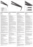 Gebrauchsanweisung Haarglätter mit TITANIUM und