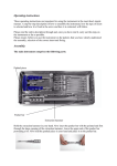 Operating instructions Assembly: - smt