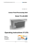 Operating instructions V1.07b