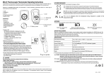 Mini-K Thermocouple Thermometer Operating Instructions