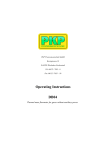 Operating Instructions DB04 - PKP Prozessmesstechnik GmbH