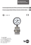 Betriebsanleitung Operating Instructions