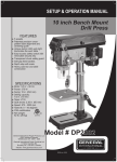 General International DP2002 Use and Care Manual