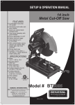 General International BT8005 Use and Care Manual