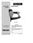 Porter-Cable PCFP72671 Use and Care Manual