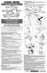 BLACK+DECKER WM425 Use and Care Manual