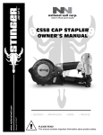 Stinger 0136350 Use and Care Manual