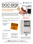 DOC-BOX 10111 Use and Care Manual