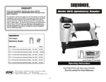 Surebonder 9615A-300-3 Instructions / Assembly