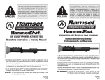 Ramset 00022 Use and Care Manual