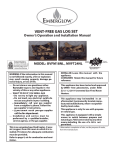 Emberglow BVFM18NL Installation Guide