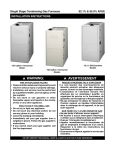 Kelvinator KG7SD 072D-35C Installation Guide
