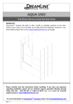 DreamLine SHDR-3534586-04 Installation Guide
